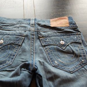 True Religion Ricky Jeans size 31" and inseam 34"